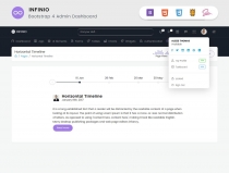 InfiniO - Bootstrap 4 Admin Dashboard Template  Screenshot 9