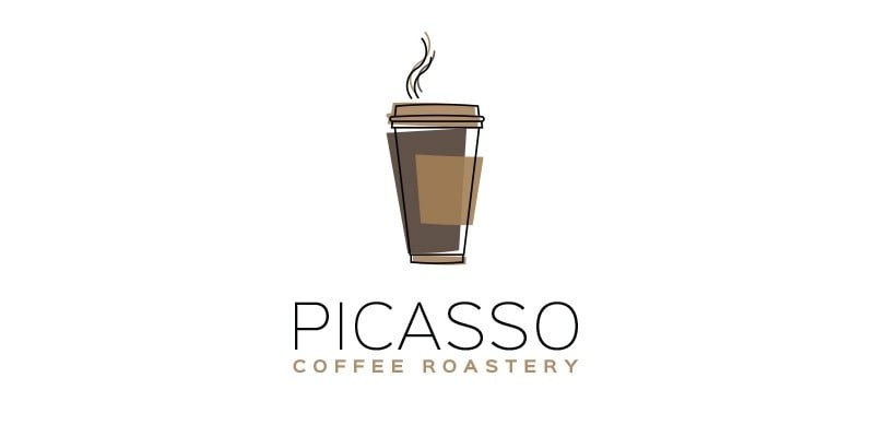 Picasso Coffee Logo Template