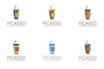 Picasso Coffee Logo Template Screenshot 2