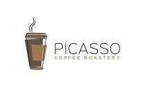 Picasso Coffee Logo Template Screenshot 3