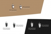 Picasso Coffee Logo Template Screenshot 4