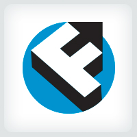 Letter F Arrow Logo