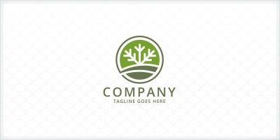 Lawn - Landscaping Logo