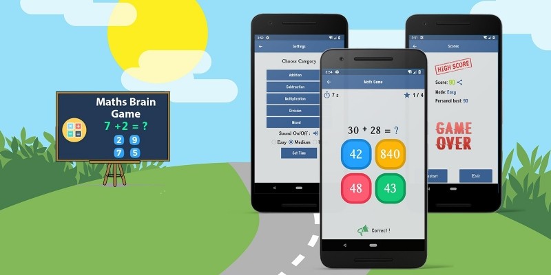 Maths Games - Android App Source Code