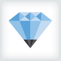 Diamond Pencil Logo