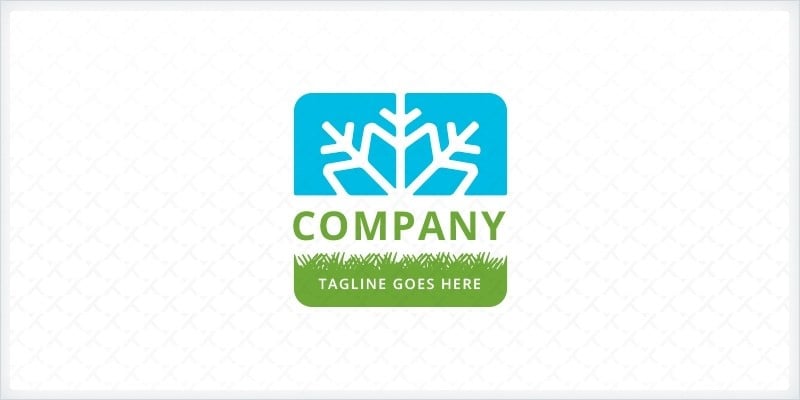 Lawn Care and Snow Removal Logo