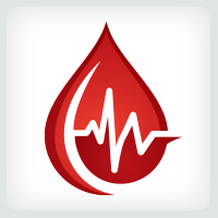 Blood Droplet - Medical Logo