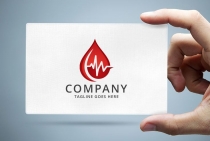Blood Droplet - Medical Logo Screenshot 1