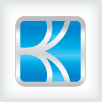Abstract Letter K Logo