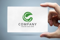 Letter C Leaf Logo Screenshot 1