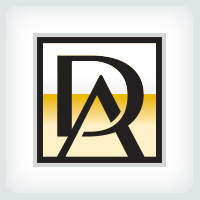 Letters DA  AD Logo