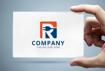 Letter R - Electrical Plug Logo Screenshot 1