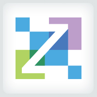 Pixelate - Letter Z logo
