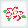 Hibiscus - Flower Logo
