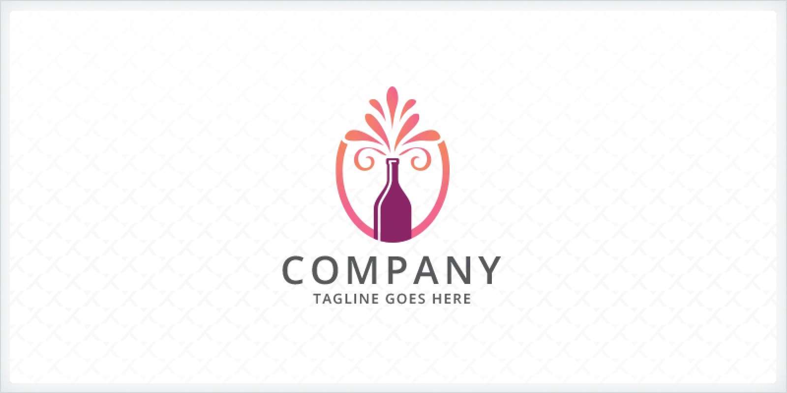 Wine Bottle Logo