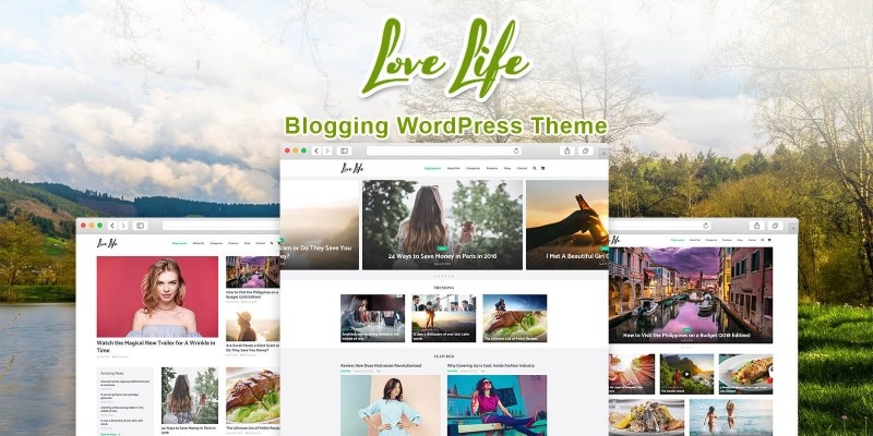 Love Life - Blog WordPress Theme