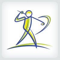 Golfer Logo
