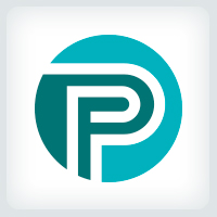 Circle Letter P Logo