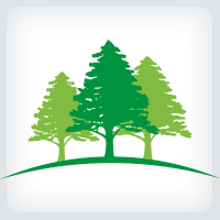 Trees - Landscaping Logo