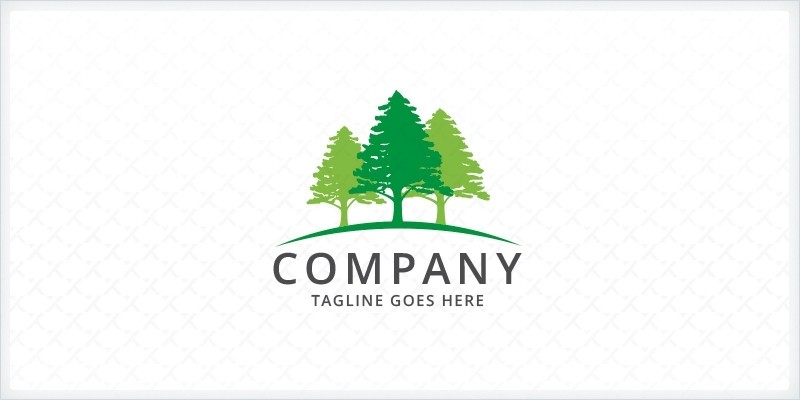 Trees - Landscaping Logo