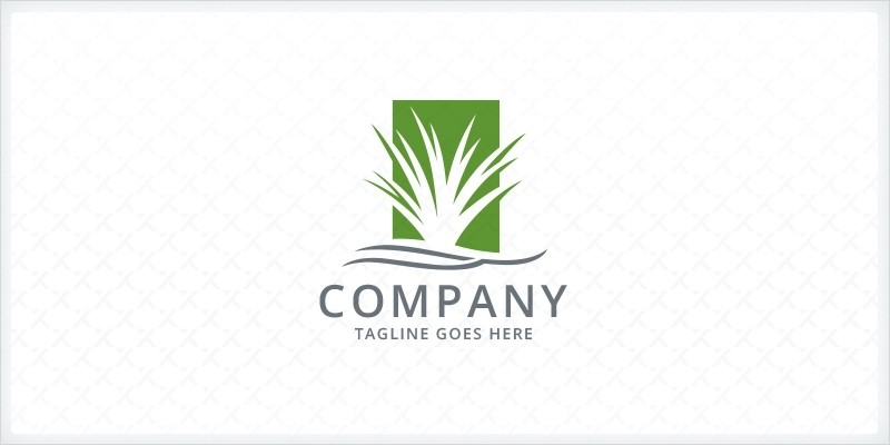 Grass - Landscaping Logo