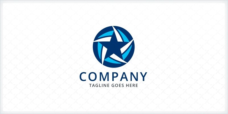 Geometric Star Logo