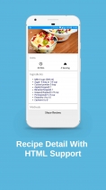 Recipes Book - Android Source Code Screenshot 5