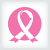 Breast Cancer Pink Ribbon Logo