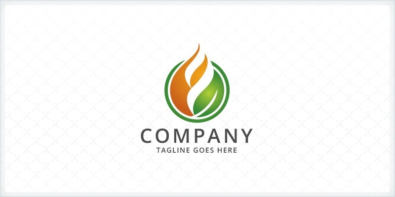 Leaf Fire Logo