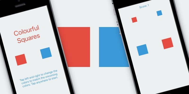 Colourful Squares - iOS Game Source Code