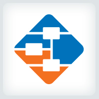 Diagram - Flowchart Logo