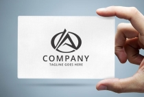 Stylized Letter A Logo Screenshot 1