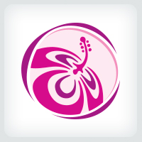 Hibiscus Flower Logo