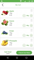 Grocery App UI Template Screenshot 18