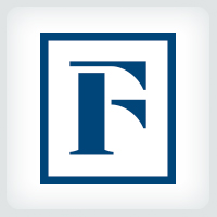 Letter F Frame Logo