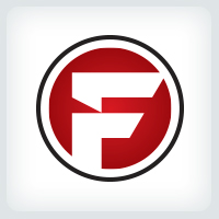 Circle Letter F Logo