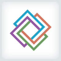 Geometric Rectangle Logo