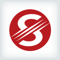 Letter S Sliced Logo