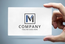 Letter M Frame Logo Screenshot 1