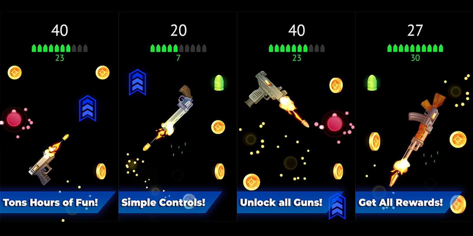 Flip The Gun Unity Project by FantasyShip Codester