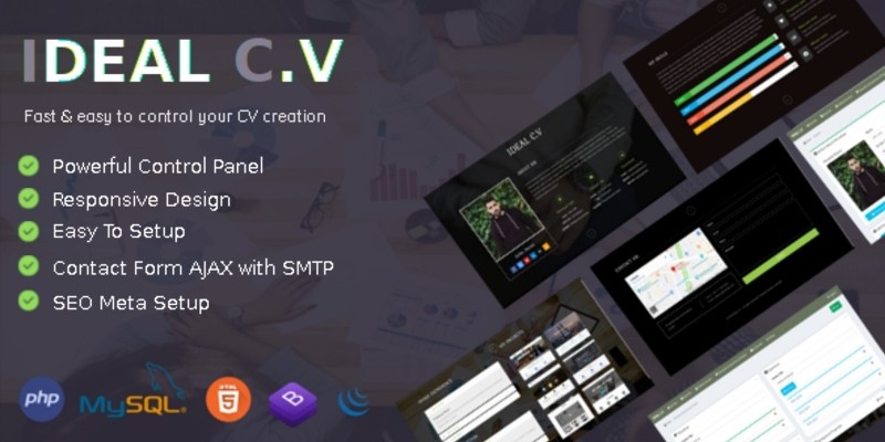 Ideal CV - CMS For Managing CV 