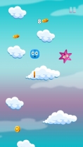 Cloudy Jump Game Template Buildbox Screenshot 8