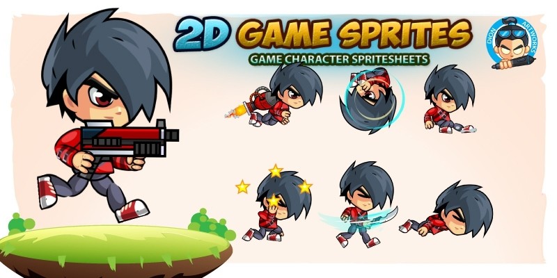 2D Game Character Sprites 17