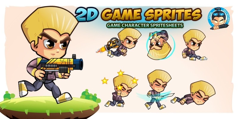 2D Game Character Sprites 18