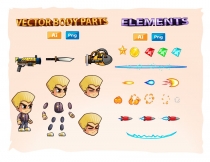 2D Game Character Sprites 18 Screenshot 3