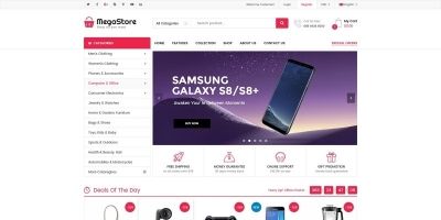 MegaStore - Supermarket OpenCart 3 Theme 