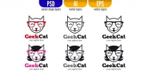 Geek Cat - Male And Female Logo Screenshot 1