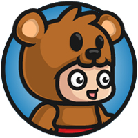 Mascot Bear Game Sprites by Segel | Codester