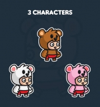 Mascot Bear Game Sprites Screenshot 2