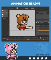 Mascot Bear Game Sprites Screenshot 3